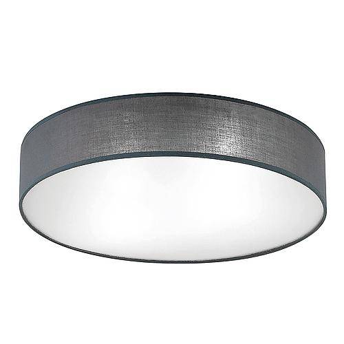 Textil-Deckenleuchte grau DL 7-627/4