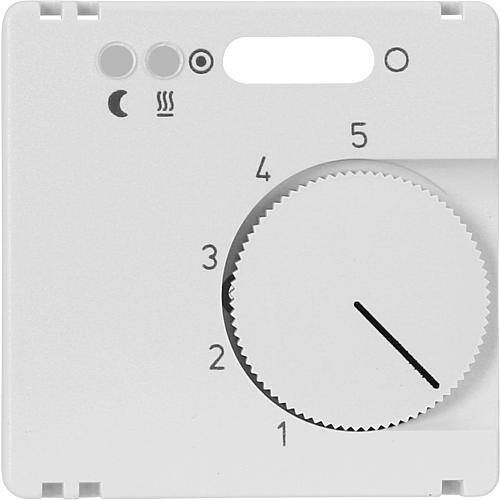 KLEIN Abdeckung Raumthermostat weiss K1082/02E