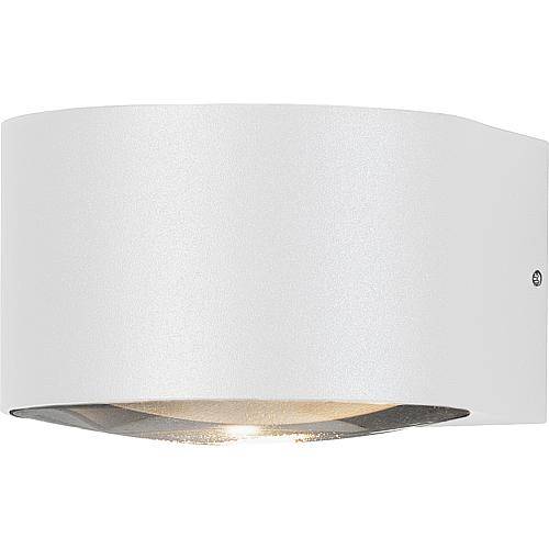 LED-Wandleuchte 'Gala' weiß IP54 3000K 1x6W 7881-250
