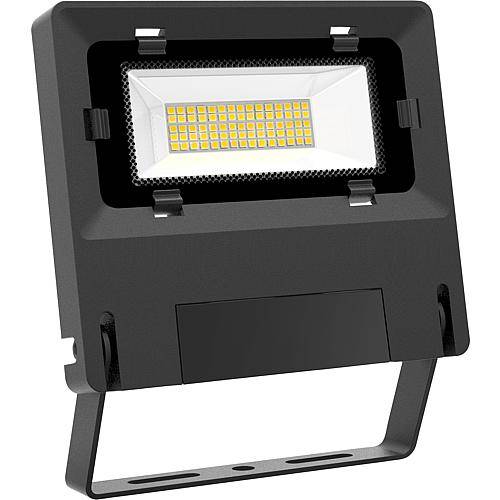 EGB LED Strahler PROsquadro IP65 50W 4750lm 4000K IK08, mit Lüftungsventil