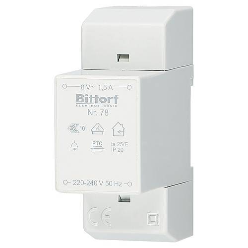 Klingeltrafo 8V/1,5A Nr.78