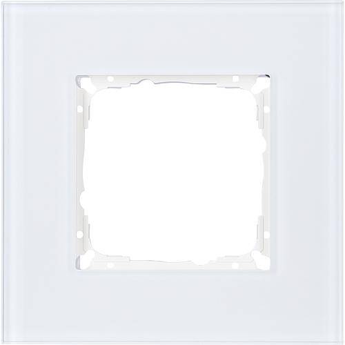 V55 Glasrahmen 1-fach reinweiß