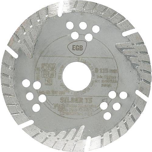 Eltric Diamant-Trennscheibe 115mm 'Silber TS'