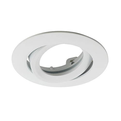 GreenLED Einbaustrahler rund, schwenkbar, weiß 4120