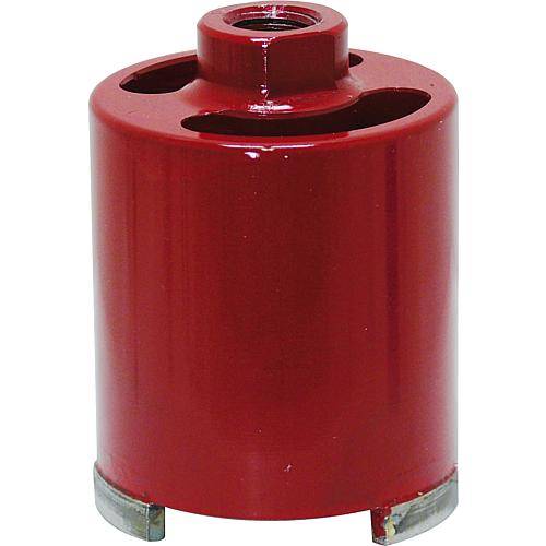 EGB Diamant-Dosensenker 82mm 'Rot' mit Absaugschlitzen, Anschluß M16