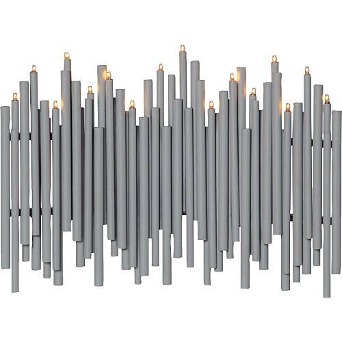 Fensterleuchter 'Note' grau 151-16