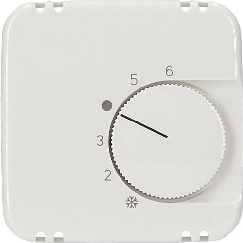 KLEIN Thermostatabdeckung SI weiß K1076U/12E