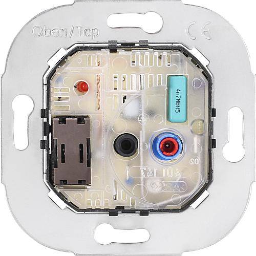 UP Raumtemperaturregler mit Schalter mit Bauschutzkappe FTR101.062#00