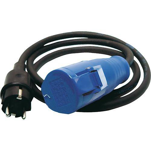 Adapterleitung CEE-Kupplung 16A - Gummi-Stecker