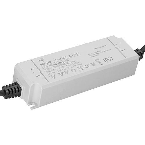 EGB Vorschaltgerät IP67 75W für LED-Stripes 24V-DC