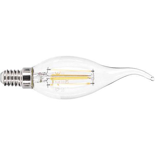 Sigor LED-Filament Kerze E14 4W kl. windst.6134101 6111701 / 6101201