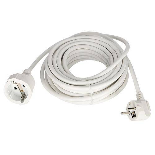 EGB Verlängerung H05VV-F 3G1,5mm² 10m reinweiß
