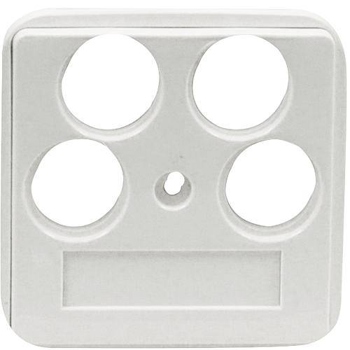 KLEIN SI-Zentralscheibe f.Ant. K1744/14 4-fach, mit Zwischenrähmchen