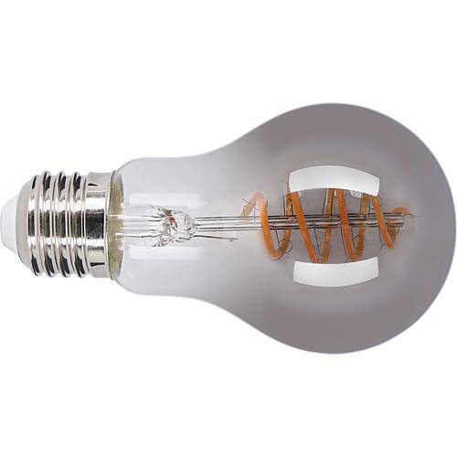 nordlux LED-Filament Dekolampe Spiral smoke 5W E27 DIM 2080032747