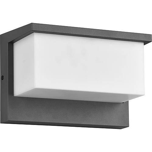 LED-Wandleuchte anthrazit 'Nestos' IP54 13W 3000K