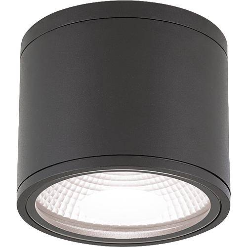 LED-Anbauleuchte 3000K 13W IP65 DL 7-665 schwarz
