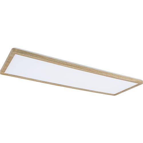 LED-Deckenleuchte Eiche Kunststoff 22W Atria Shine