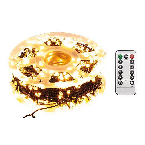 LED Lichterkette 500 bernsteinfarbene LED 64386