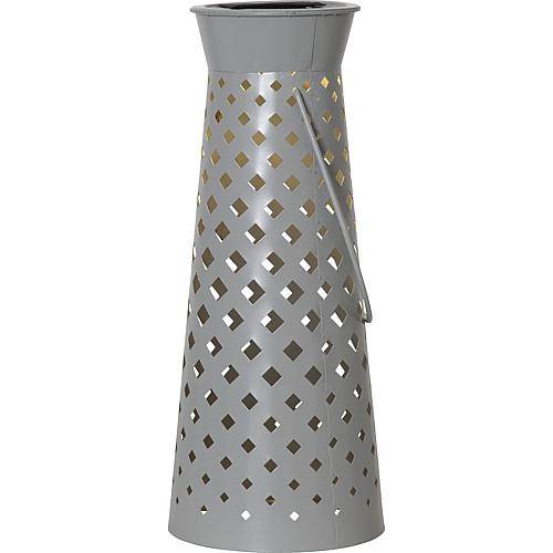 LED-Solar-Dekoleuchte 'Romby' grau 482-69