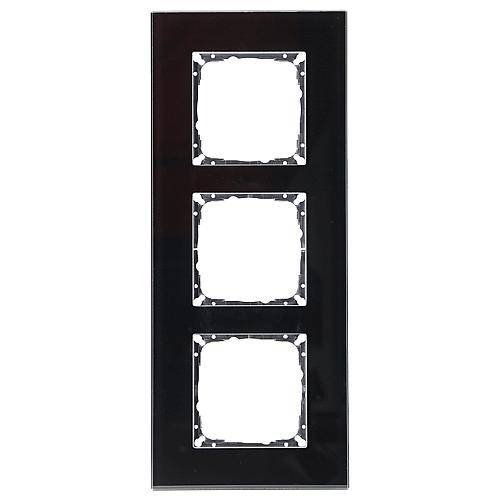 V55 Glasrahmen 3-fach schwarz