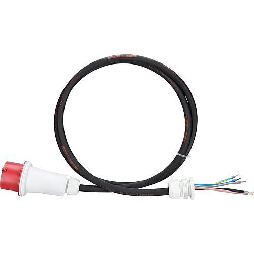 CEE-Anschlusskabel Länge 2m, 5x4mm Stecker 32A