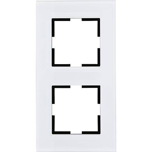 Panasonic Acrylglasrahmen 2-fach weiß 92190012-DE