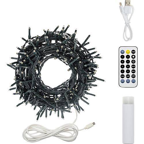 LED Lichterkette 200 bunte LED 75252