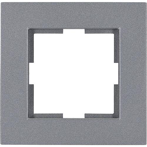 Karre Abdeckrahmen 1-fach anthrazit/fume 92180641 / 92511941