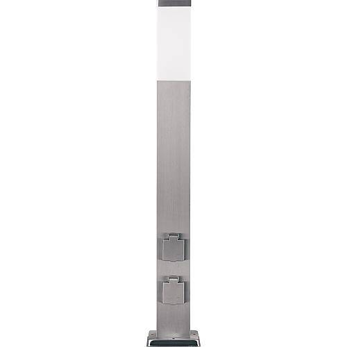 LED-Wegeleuchte edelstahl IP44 3000K 5W 400166-122 mit Sensor