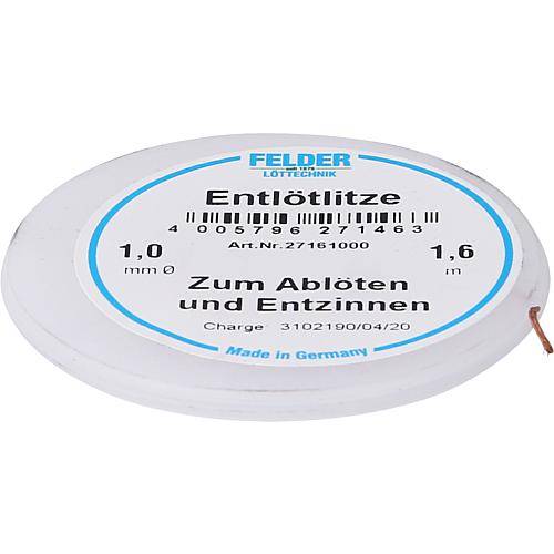Entlötlitze 1,0mm, Länge 1,6m