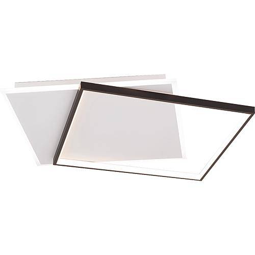 LED-Deckenleuchte weiß-schwarz DL 7-692