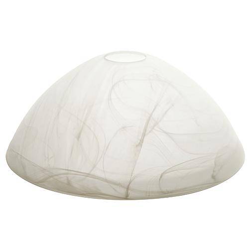 Ersatzglas H105 D250mm alabaster 1668