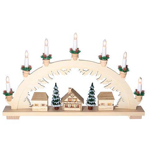 Schwibbogen 'Winterdorf' 10741