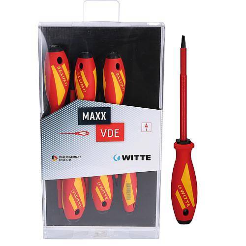 Witte VDE-Schraubendreher-Satz 6tlg. MAXX VDE 653742216 (653742200)