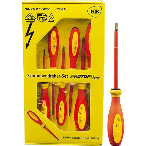 EGB VDE-Schraubendreher-Satz 6-tlg. (PROTOPII-ELTRIC)