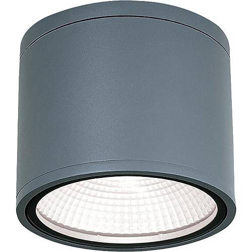 LED-Anbauleuchte anthrazit 3000K 12W IP65 AL 11-1200