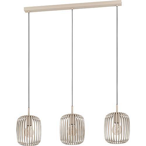 EGLO LEUCHTEN Pendelleuchte Romazzina 3xE27 Sandfarben