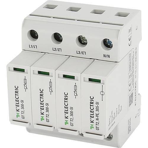ÜS-Abl. GT T2, 3+1-300FM-Si Typ2 3p TT/TNS-Systeme mit Sicherung 500320