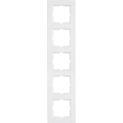 V55 Futon 5-fach Rahmen reinweiß