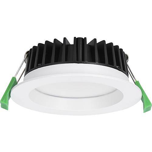 LED-Einbaustrahler weiß IP44 3000K 12W, DF-606B-4 01507096067-D (DF-606B-2, 01507096067)