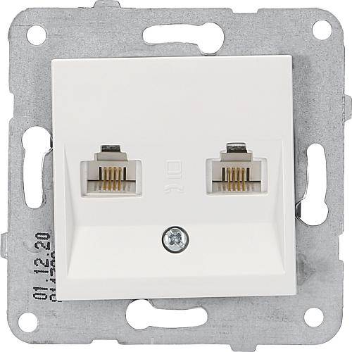EGB Anschlussdose ISDN UAE 6/6 reinweiß 92542233