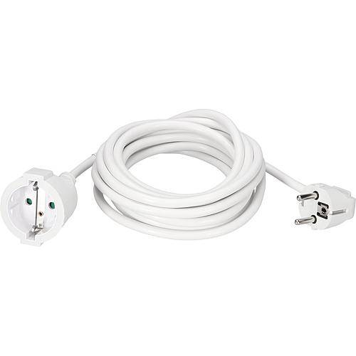 EGB Verlängerung H05VV-F3G1,5mm² 4,0m reinweiß