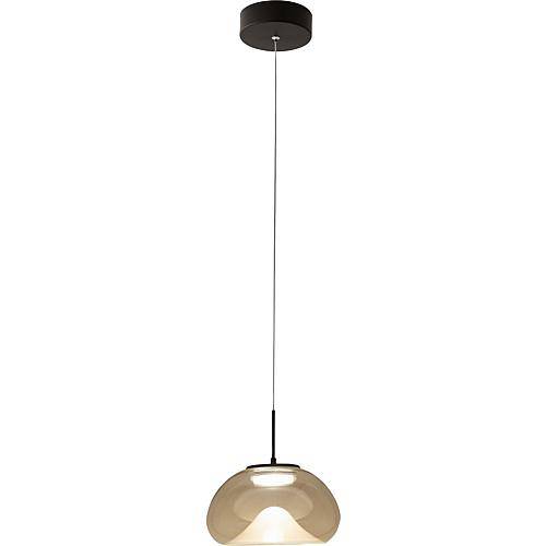 CCT-LED-Pendelleuchte Brena cognac 3755-41-365