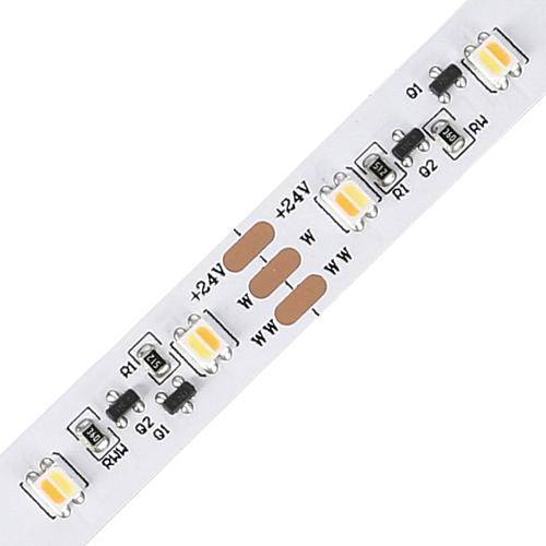 EGB LED Stripe-Rolle CCT IP20, 24V-DC/IC 85W/10m (Chip 3528, 2in1)