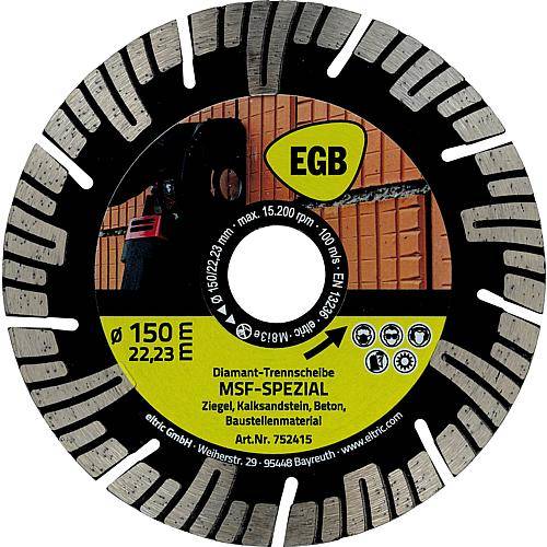 Eltric Diamant-Trennscheibe 150mm MSF-Spezial