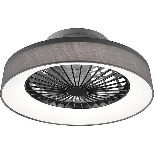 LED-Ventilatorleuchte 'Farsund' grau 30W 3000-6500K R62662111