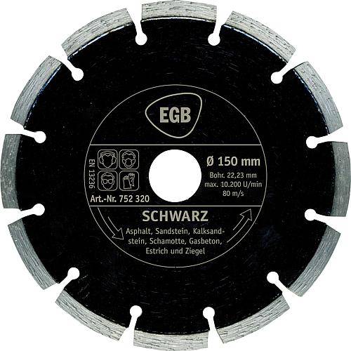 Eltric Diamant-Trennscheibe 150mm 'Schwarz'