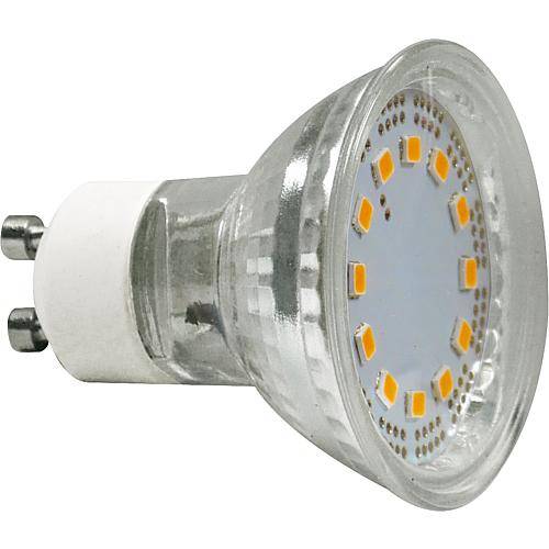 GreenLED Lampe GU10 SMD 110° 3W 250lm/120° 3000K 3610