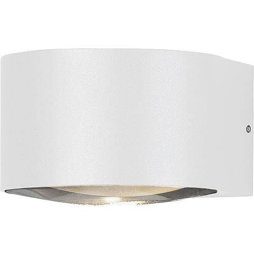 LED-Wandleuchte 'Gela' weiß IP54 3000K 2x6W 7882-250