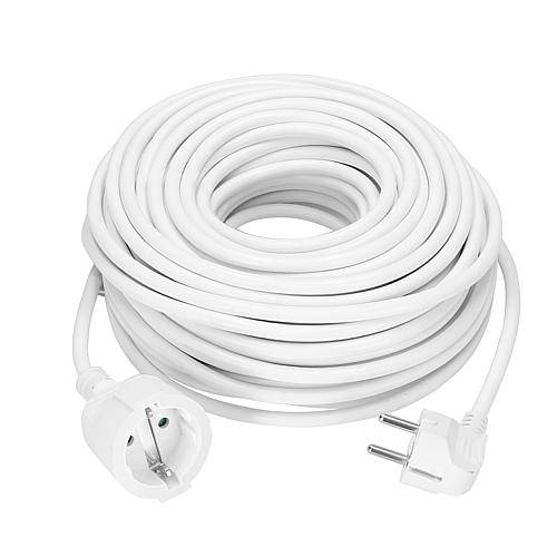 EGB Verlängerung H05VV-F3G1,5mm² 25m reinweiß